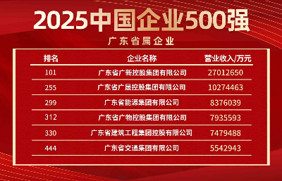 㶫6ʡҵΧ2025йҵ500ǿ